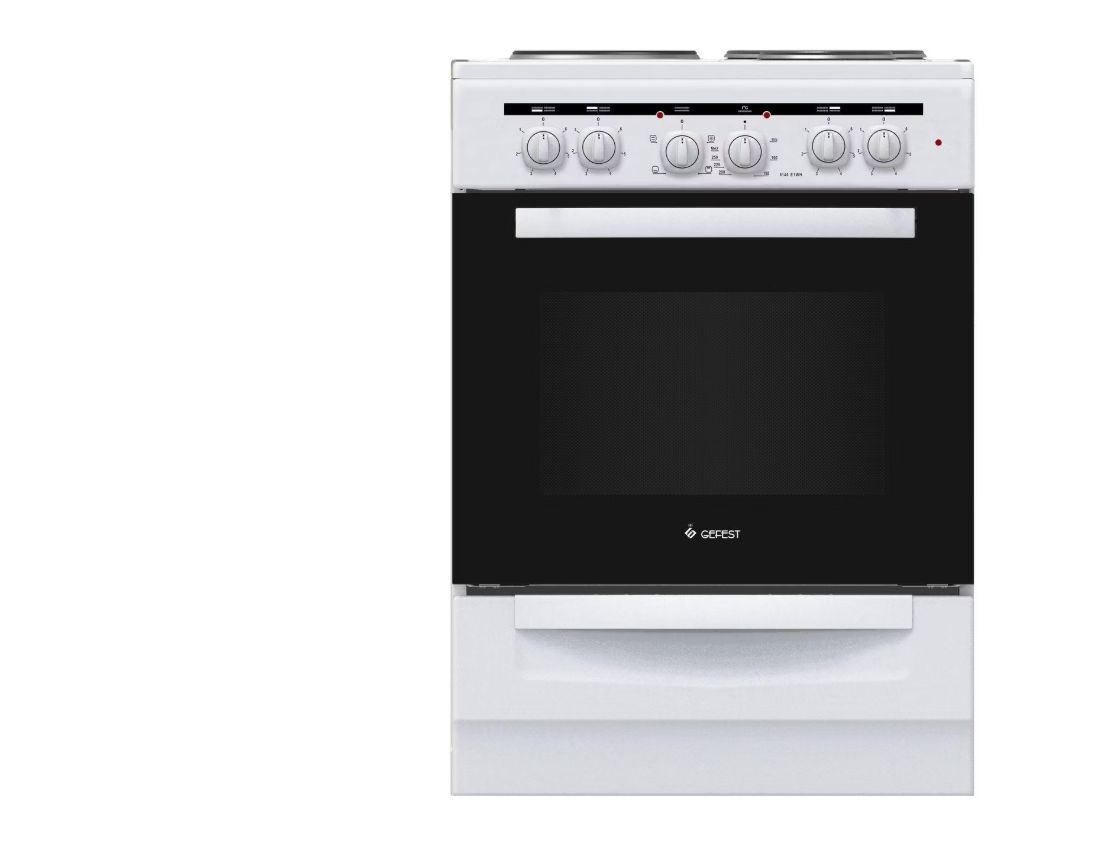 Плита электрическая GEFEST ЭП Н Д 6140 E1WH, белый