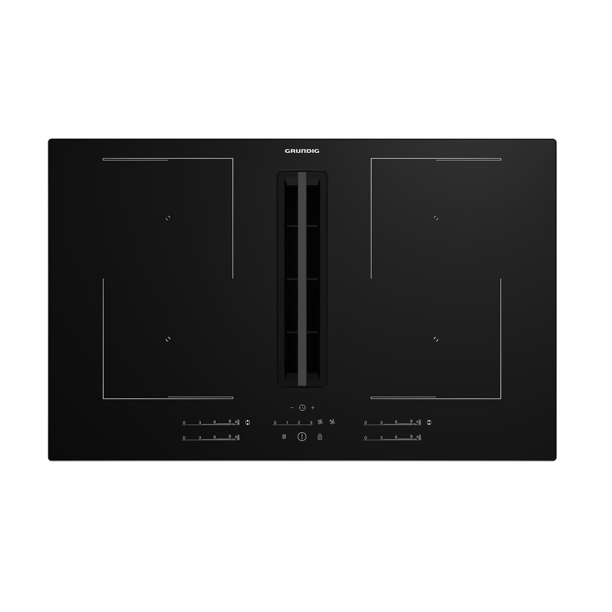 Варочная панель индукционная Grundig GIEH834480P, черный