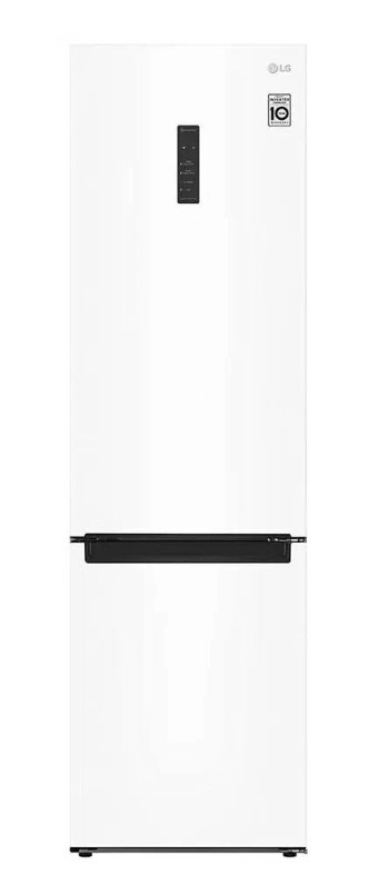 Холодильник LG GA-B509LQYL белый/черный