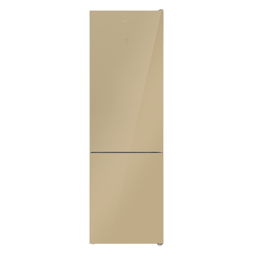 Холодильник Maunfeld MFF200NFBG Inverter, бежевый