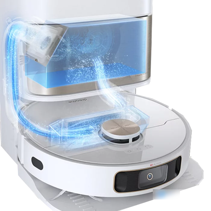 Робот-пылесос Dreame Automatic Cleaning Robot S10 (китайская версия, белый)
