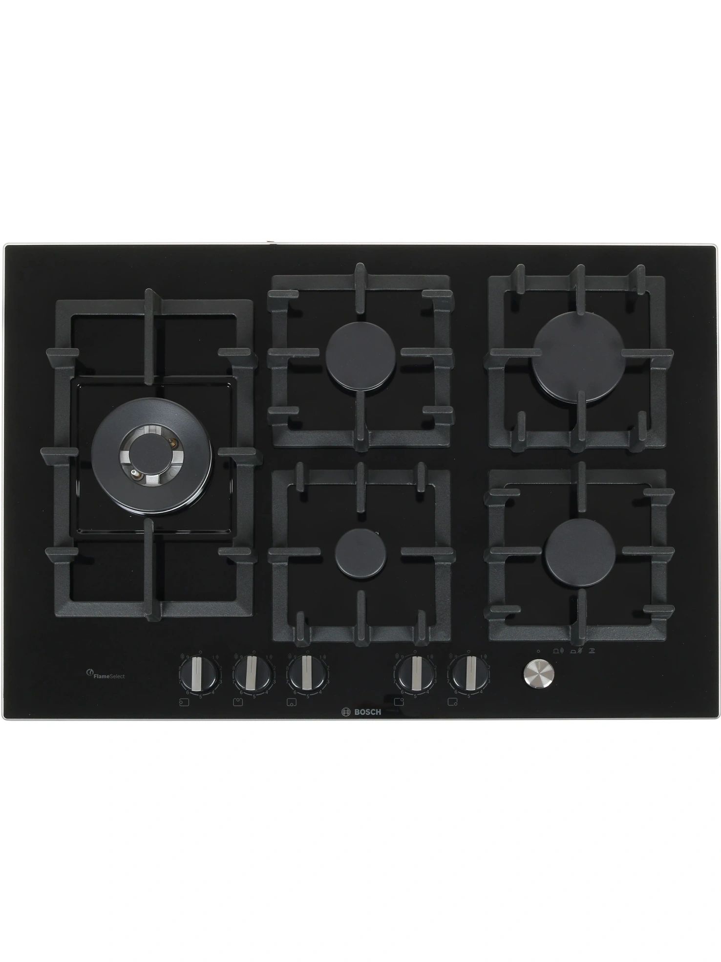 Варочная панель газовая Bosch PPS7A6M90R, черный