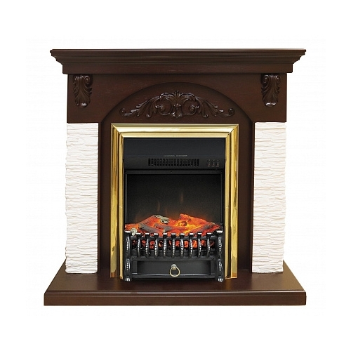 Электрический камин Royal Flame Bern  Fobos BR темный дуб