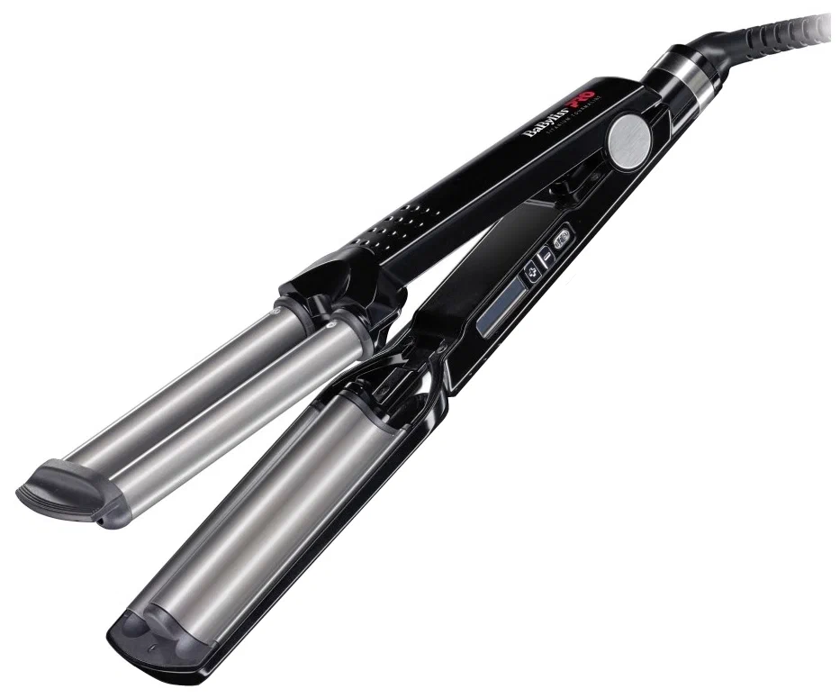 Плойка тройная BaBylissPRO BAB2369TTE, черный