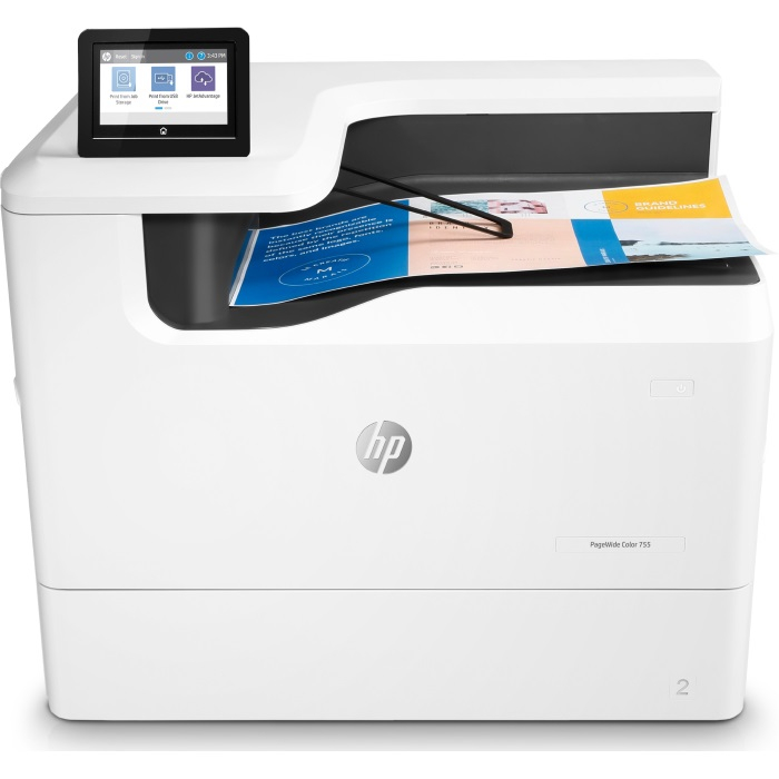 Принтер HP PageWide Color 755dn
