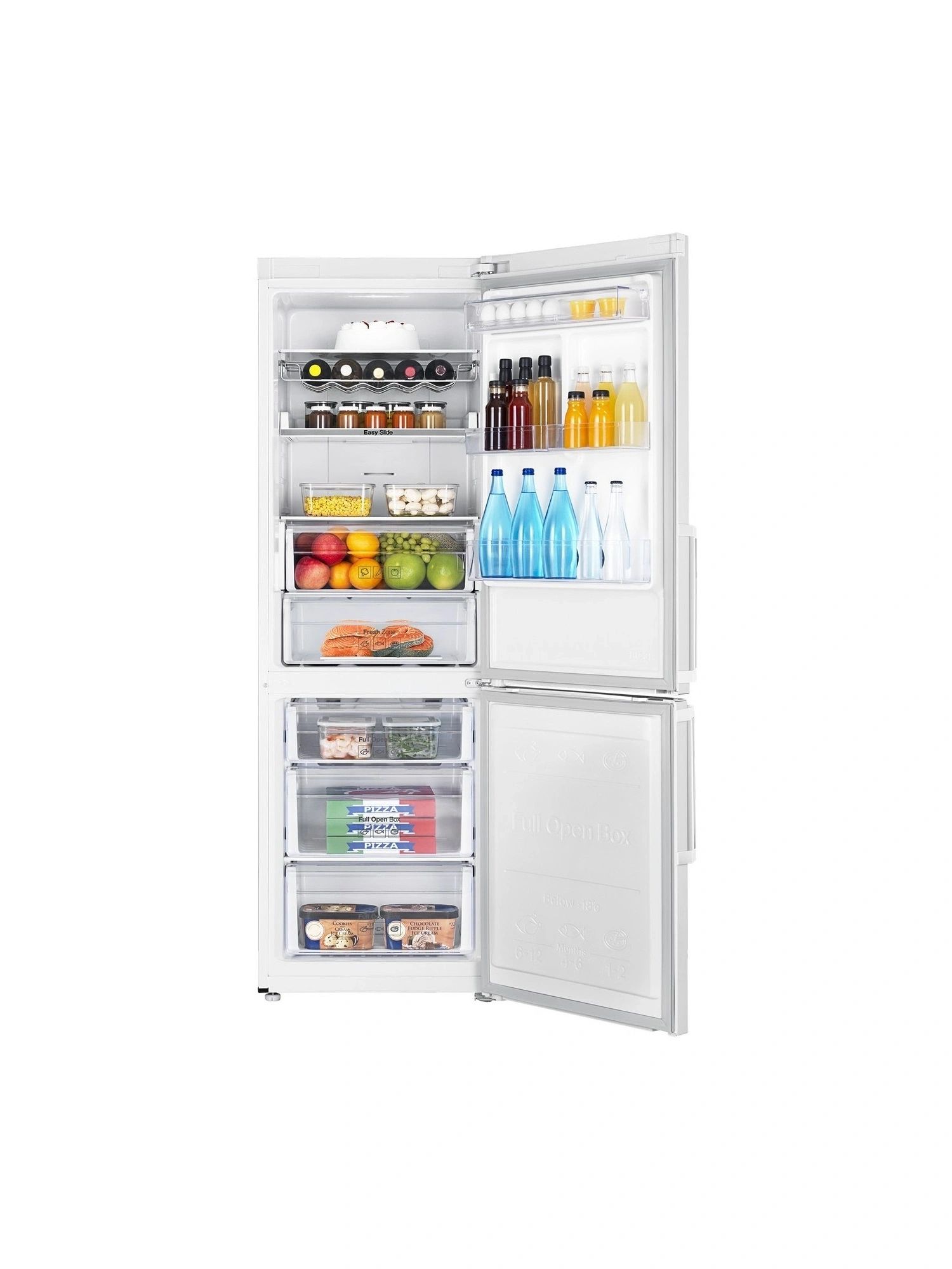 Холодильник Samsung RB34J3515WW/EF, белый