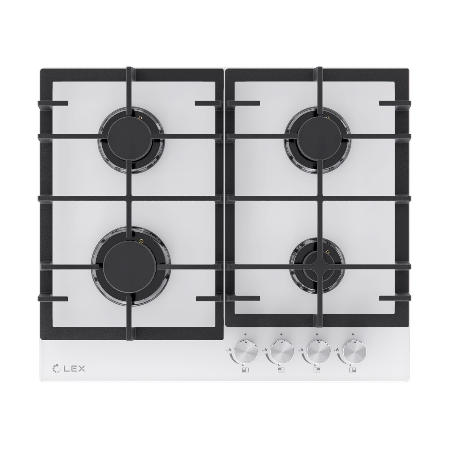 Варочная панель газовая LEX GVG 642A WH, белый