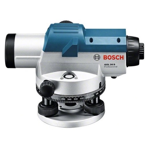 Оптический нивелир Bosch GOL 26 D + штатив BT 160 + рейка GR 500 (0601068002)