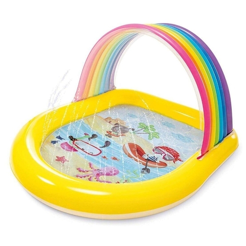 Игровой центр Intex Rainbow Arch Spray 57156