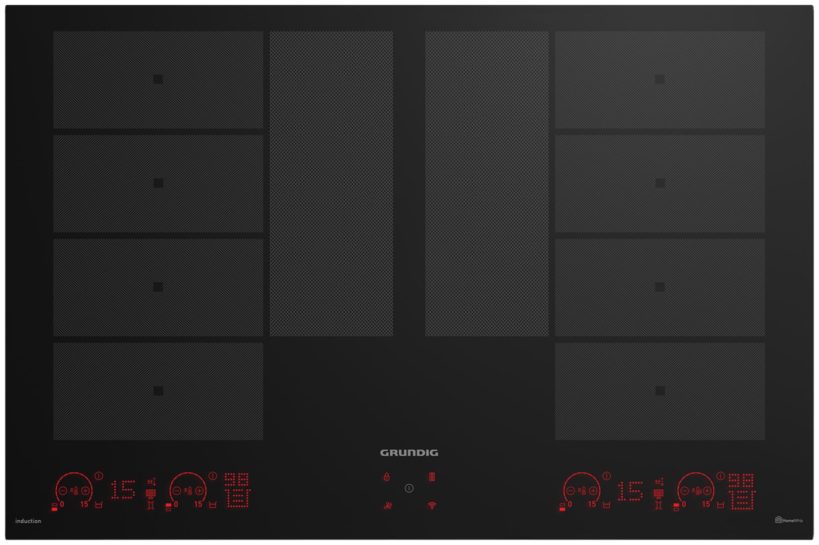 Варочная панель индукционная Grundig GIEI838980INH, черный