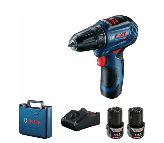 Дрель-шуруповерт Bosch GSR 12V-30, кейс (06019G9080)