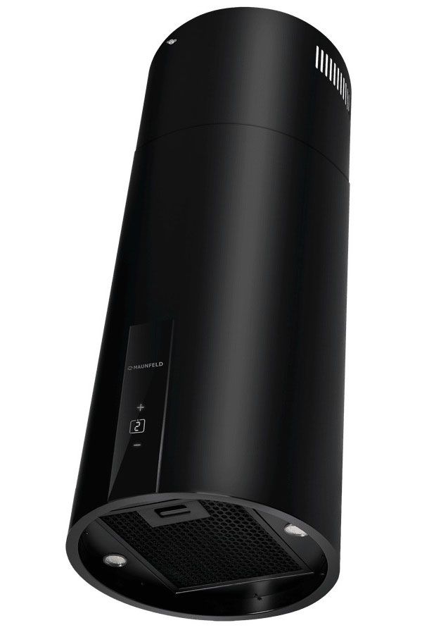 Вытяжка островная Maunfeld Lee Light Isla 35 Sensor, черный