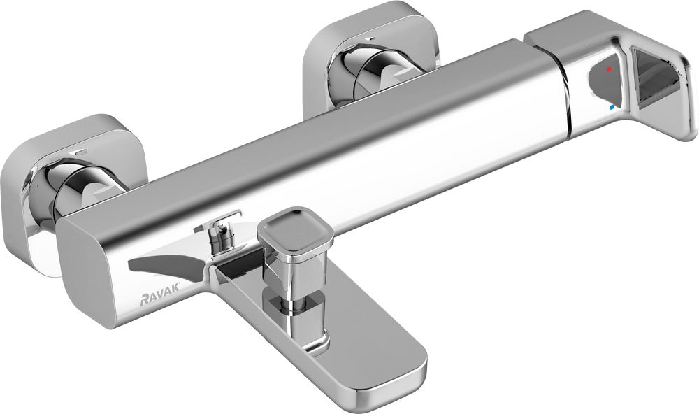 Смеситель для ванны Ravak 10° Free TD F 022.00/150 мм X070131, хром