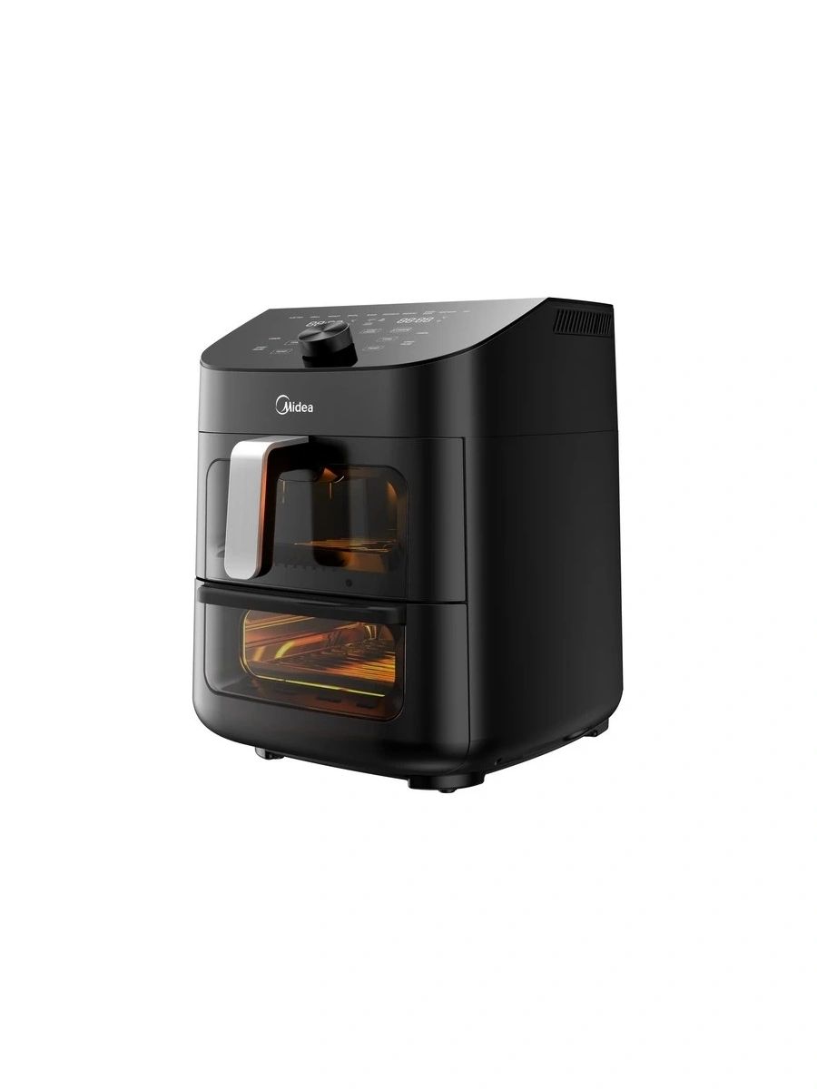 Аэрогриль Midea MAF-CY110A, черный/серебристый