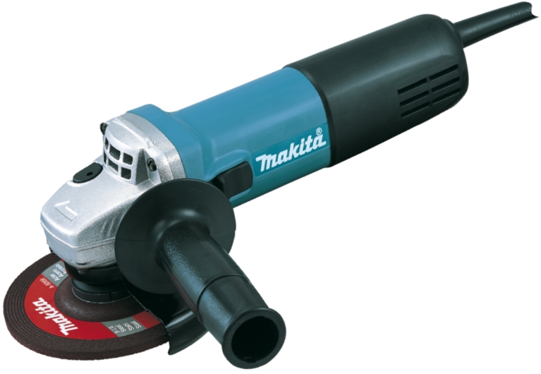 Угловая шлифмашина (болгарка) Makita 9558HNX7 + набор кругов