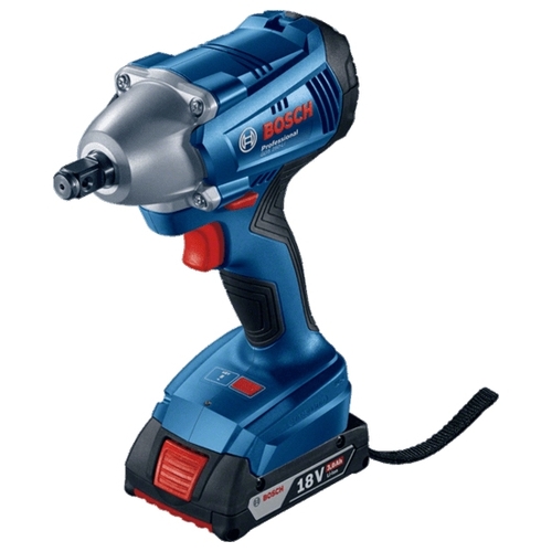 Гайковерт BOSCH GDS 250-LI 3.0Ач х2 коробка 0.601.9G6.120