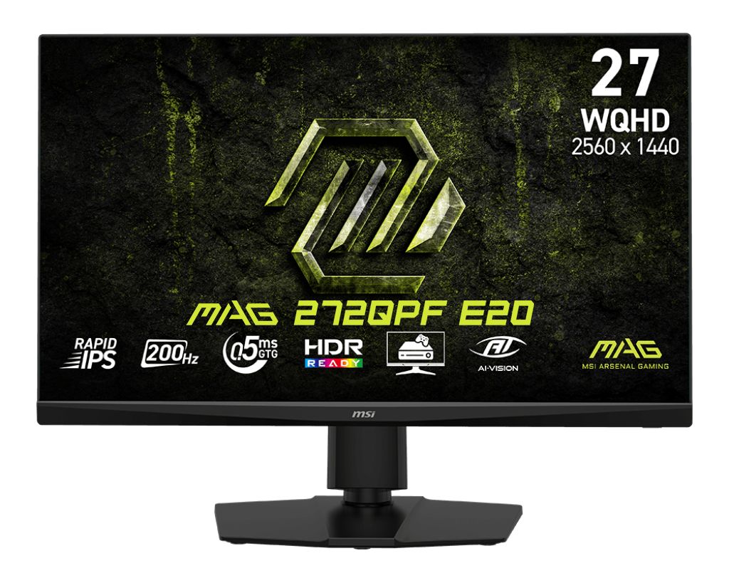 Монитор MSI MAG 272QPF E20, черный
