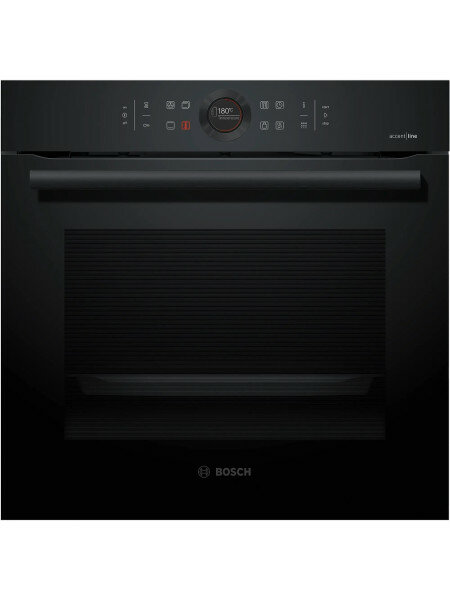 Духовой шкаф электрический Bosch HBG8755C0, черный