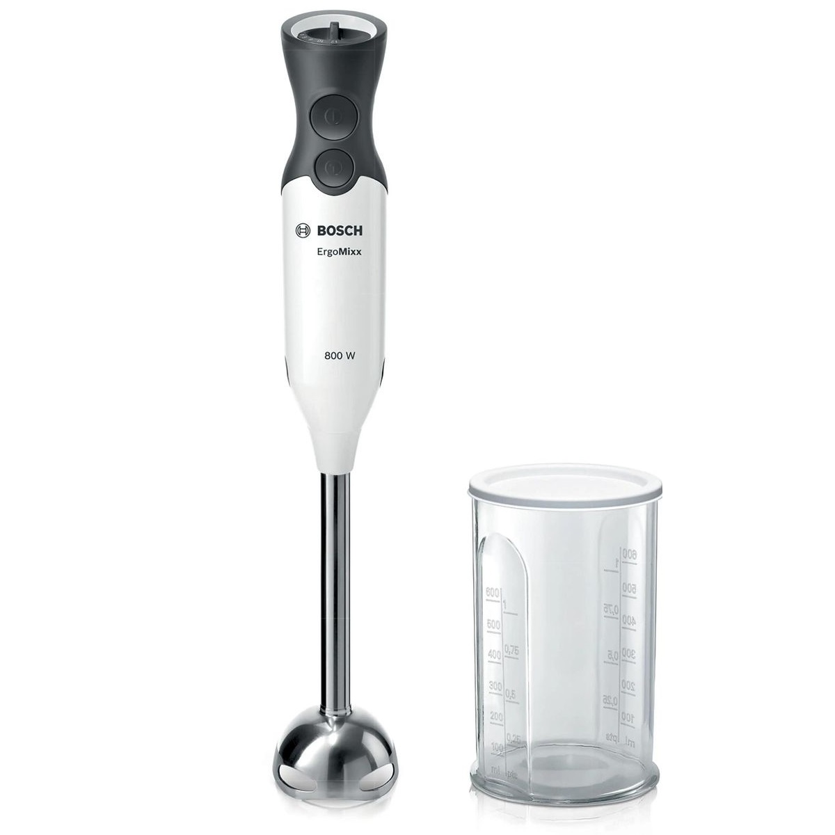 Блендер погружной Bosch ErgoMixx MS61A4110, белый/черный
