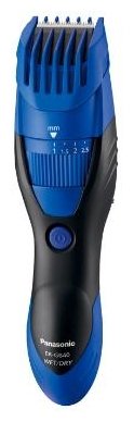 Машинка для бороды и усов Panasonic ER-GB40 черный/синий