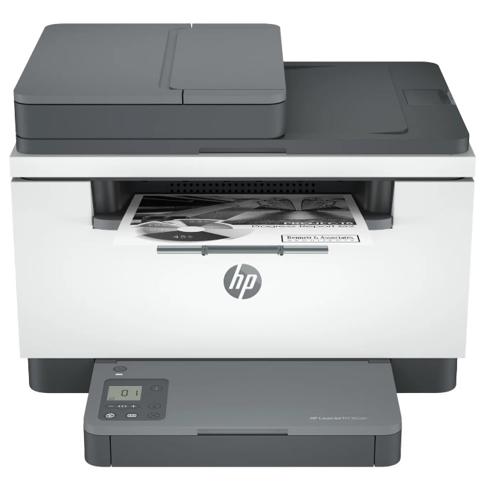 МФУ лазерное HP LaserJet M236sdn (9YG08A), белый/серый