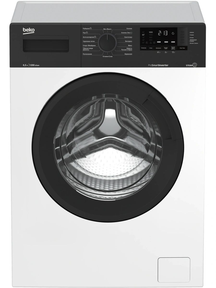 Стиральная машина Beko WSRE76120XAWI, белый
