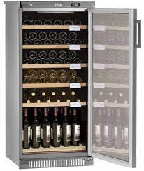 Винный шкаф Pozis Wine ШВ-52 серебристый