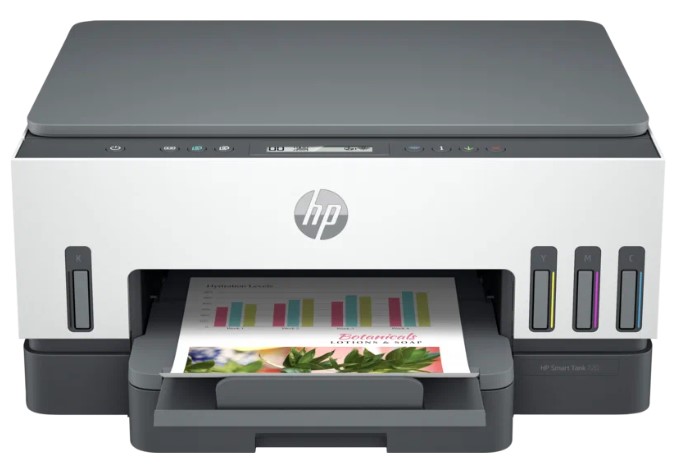 МФУ струйный HP Smart Tank 720 (6UU46A), серый/белый
