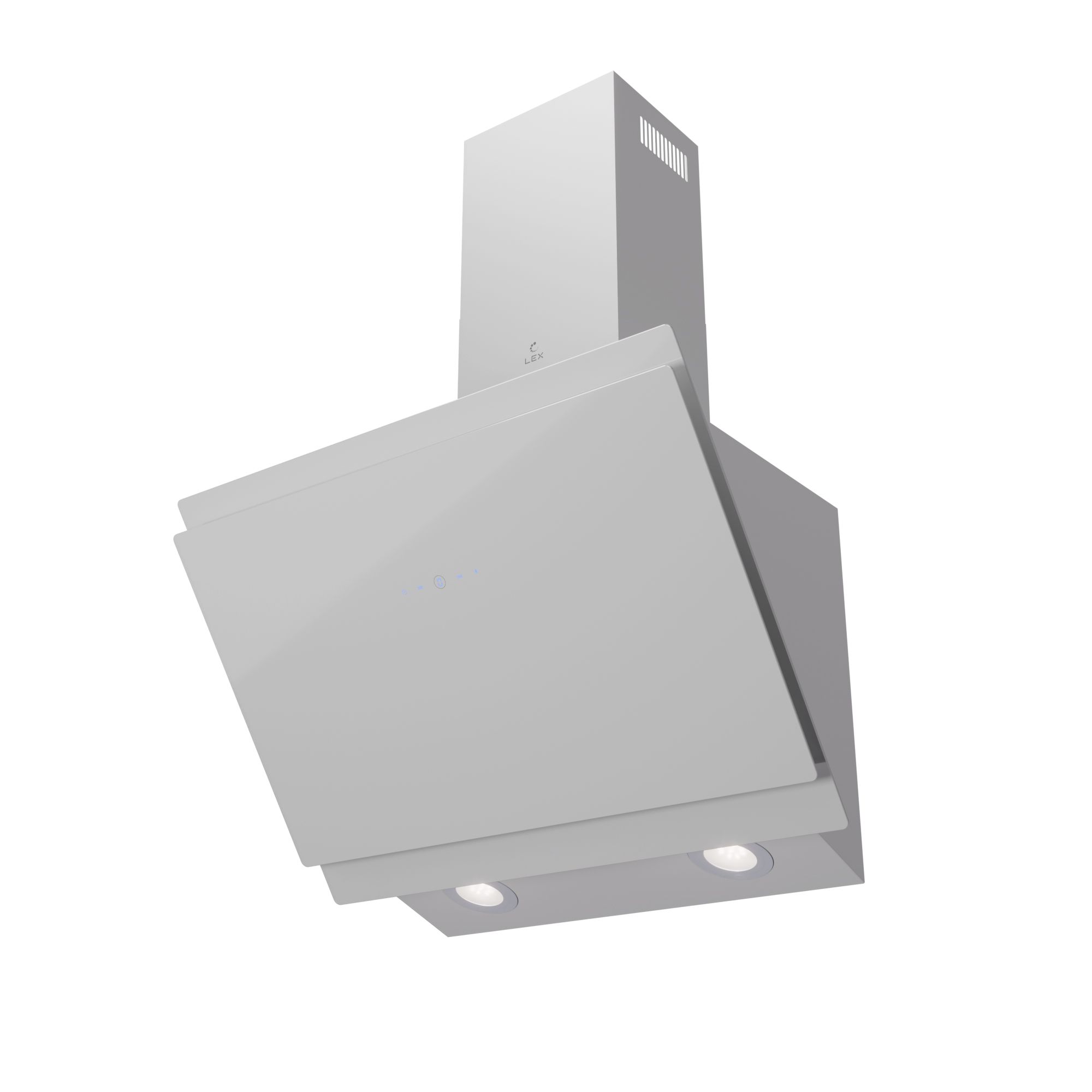 Вытяжка наклонная LEX Furia 600 White (CHTI000409), белый