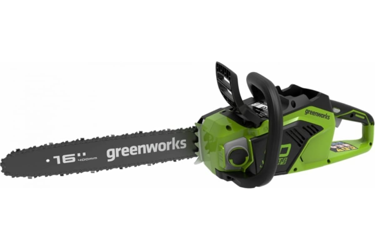 Пила цепная аккумуляторная GreenWorks GD40CS18, арт. 2005807UA (с АКБ и ЗУ)