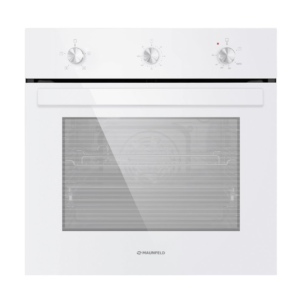 Духовой шкаф газовый Maunfeld EOGC604W Slim, белый