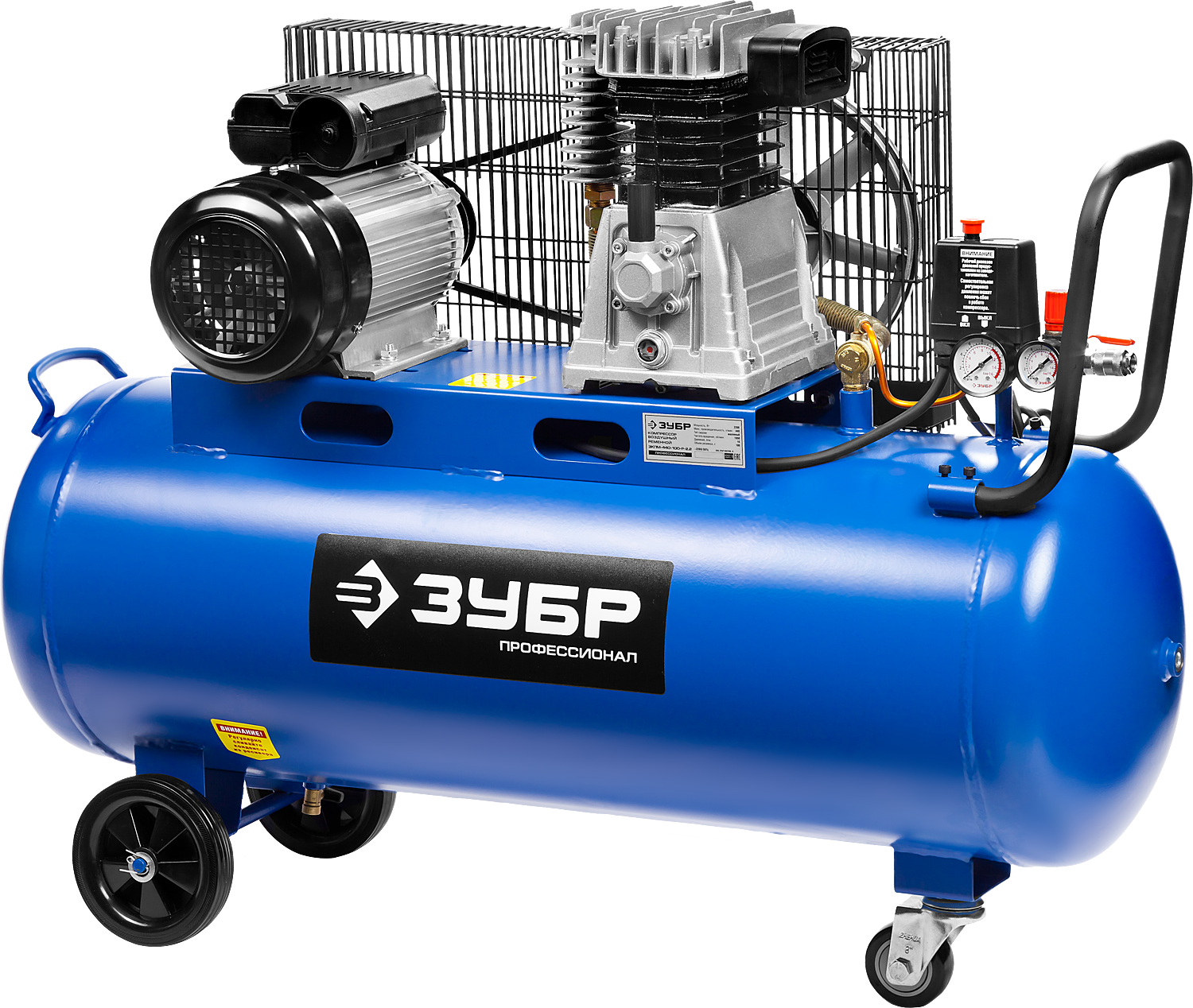 Компрессор ЗУБР ЗКПМ-440-100-Р-2.2