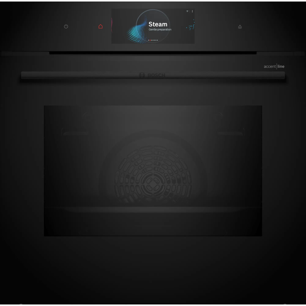 Духовой шкаф электрический Bosch HSG958DB1S, черный